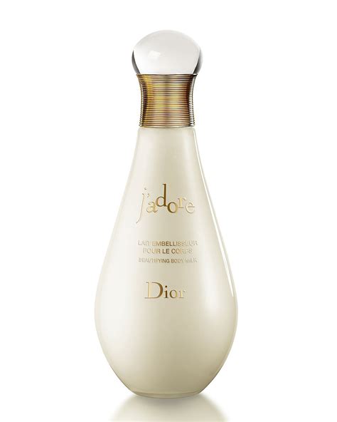 jadore body lotion.